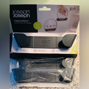 JOSEPH JOSEPH CUPBOARD STORE POT PAN LID HOLDERS THREE PACK